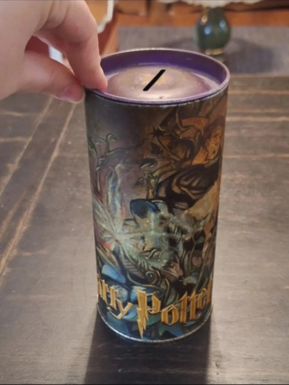 Vintage Harry Potter Coin Bank